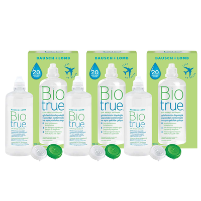 Biotrue 100ml x 3