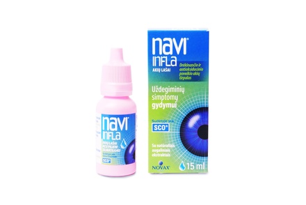 NAVI INFLA eye drops, 15 ml