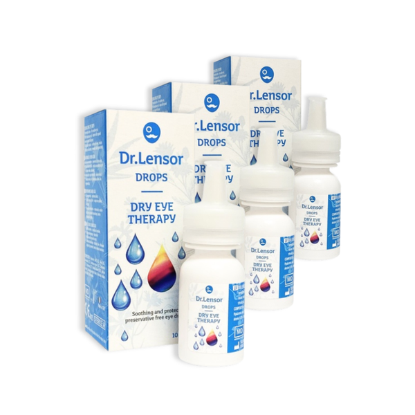 Dr.Lensor Drops Dry Eye Therapy 10ml x3