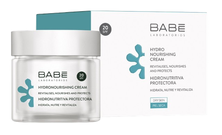 BABĒ Facial Moisturizing and Nourishing Cream SPF20, 50ml