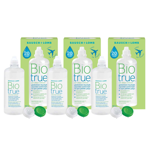 Biotrue 100ml x 3
