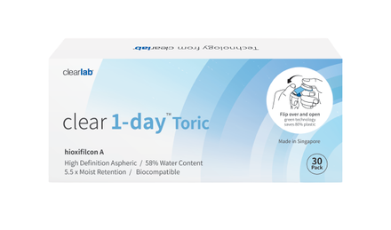 Clear 1-Day™ Toric