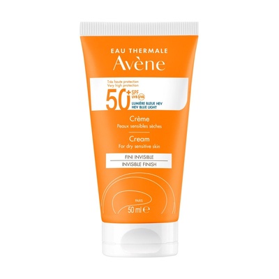 AVÈNE SUN CREAM SPF 50+ FOR DRY SENSITIVE SKIN 50ML