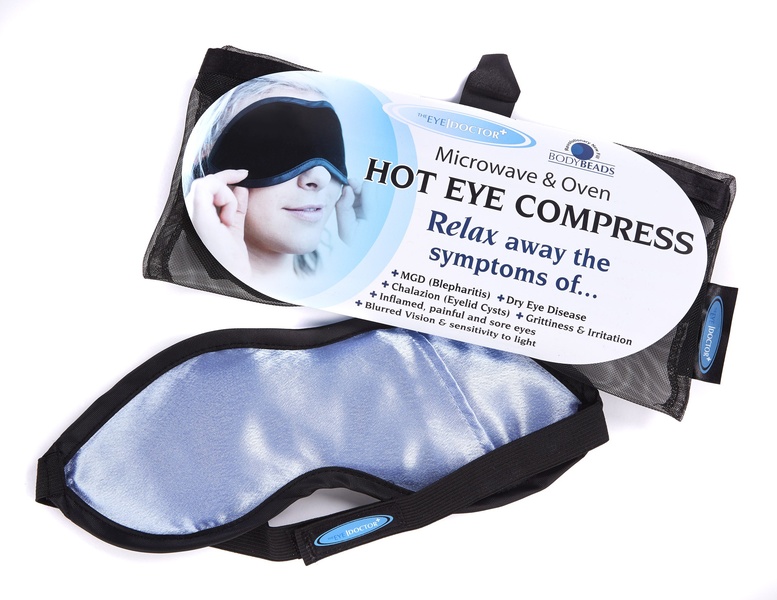 Hot eye compress The Body Doctor