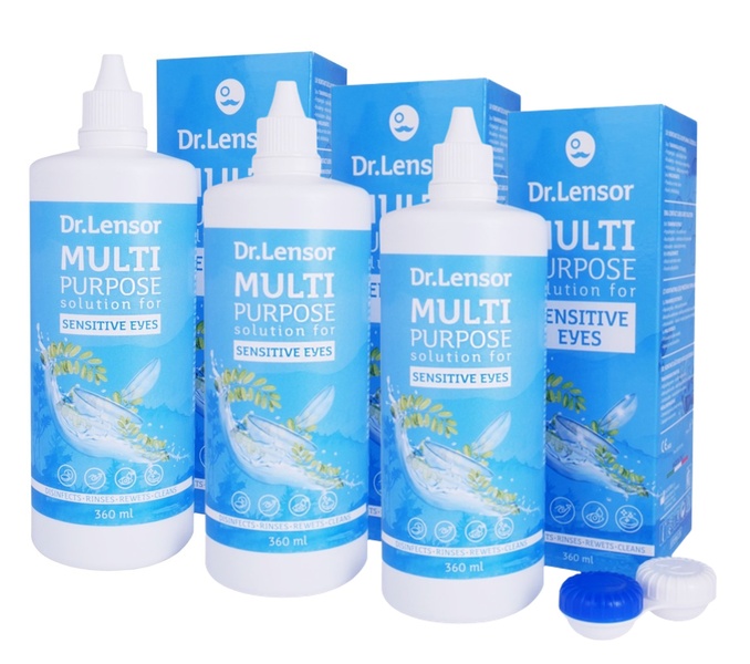Dr.Lensor CL Solution 360ml x3