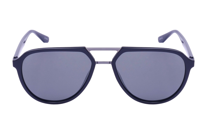 Polarglare PG 6078B BLACK/SILV 57-16