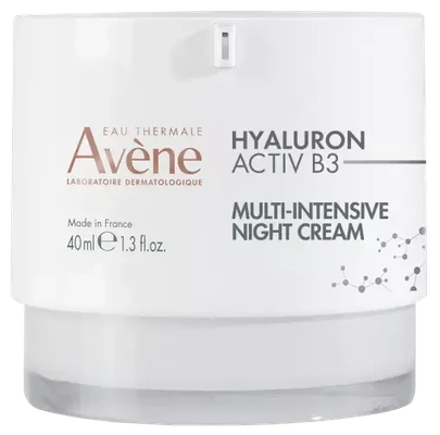 AVÈNE Hyaluron Activ B3 Multi-intensive night face cream, 40 ml