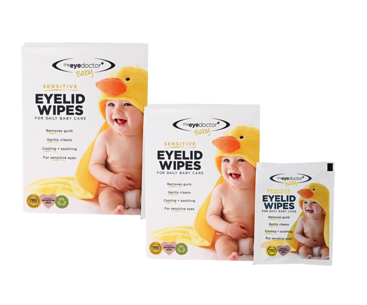 SENSITIVE EYELID WIPES 2pcs
