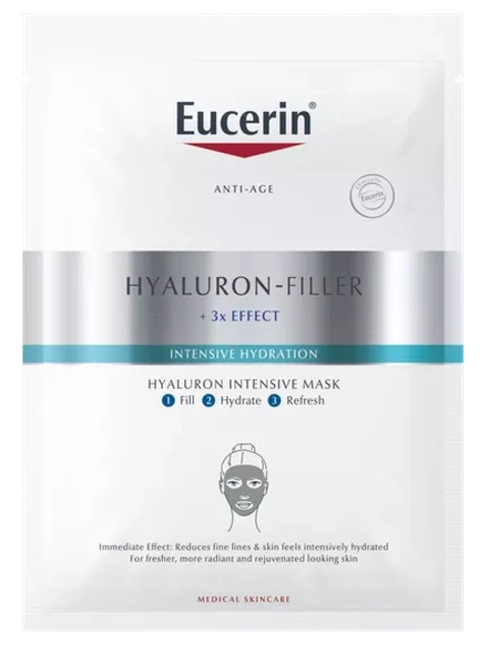 EUC HYALURON-FILLER INTENSIVE MOISTURIZING MASK WITH HYALURONIC ACID