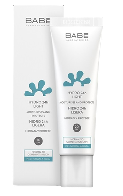 BABĒ Facial 24H Moisturizing Emulsion with SPF20, 50ml