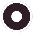 Clearcolor Phantom 1Day Black Out FN101N (2p)