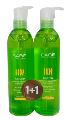 BABĒ Body Aloe Vera Gel 1+1, 300ml