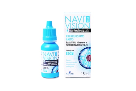 NAVIVISION Plus Tired Eye eye drops, 15 ml