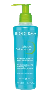 BIODERMA Sebium Cleansing Gel, 200 ml